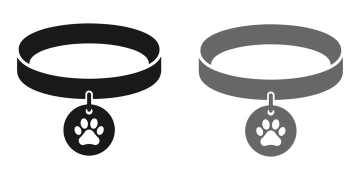 Dog collar icon