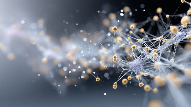 Artificial Neural Network Visualization &ndash; Glowing Nodes & Synaptic Data Pulses


