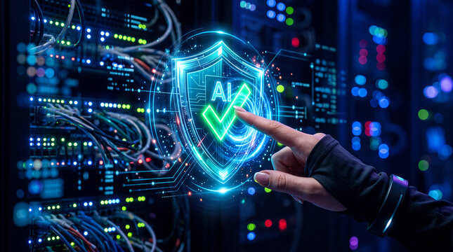 Professional confirming network protection through an intelligent shield interface