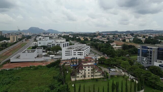 A beautiful part of Abuja City in the Nigeria Capital Territory