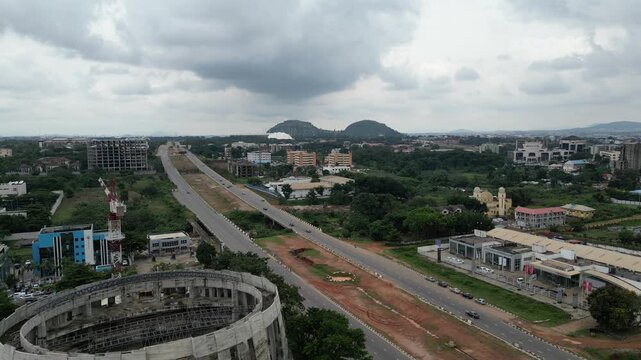A beautiful part of Abuja City in the Nigeria Capital