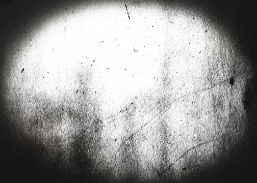 Vintage damaged analog photo effect isolated. Abstract Retro grimy vignette background. Scratched and glitch effect for design.