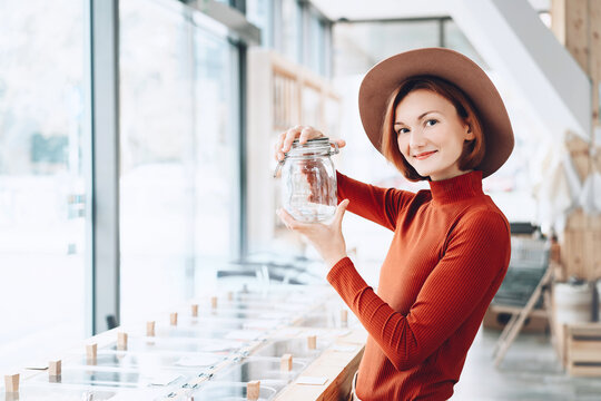 Low Zero Waste Minimalist Lifestyle. Plastic Free Store