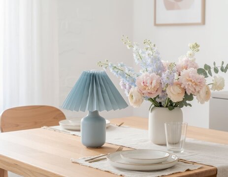 Scandinavian table decor
