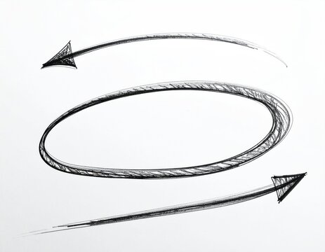Hand Drawn Arrow
