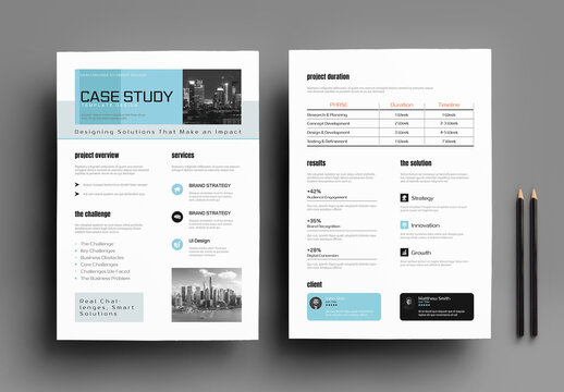 Case Study Report Design Template