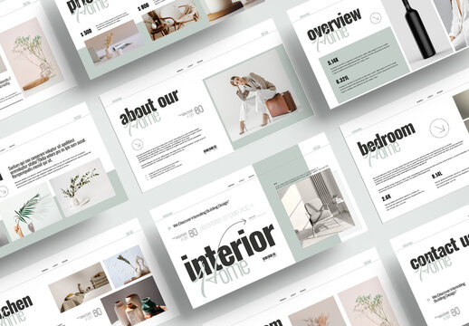 Home Interior Presentation Template