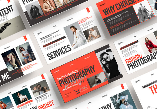 Photography Portfolio Presentation Template