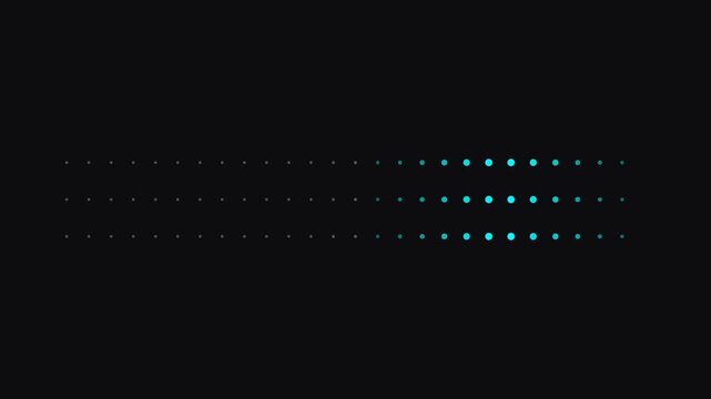 Abstract Digital Glitch Motion Graphics with Error 404 Message and Technical Data HUD Interface