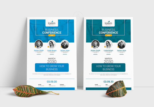 Business Conferience Flyer Template
