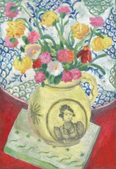 flower in vase. oil painting © Anna Ismagilova