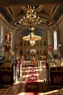 Old Orthodox church interior