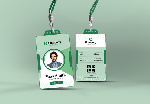 ID Card Template Design