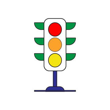 Traffic Light Vector Illustration