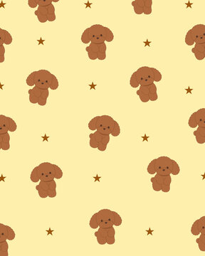 seamless pattern with teddy bears