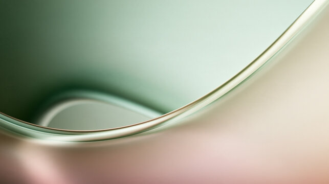 Abstract Flowing Wave Background with Soft Pastel Gradient