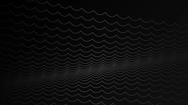 Abstract dark wave pattern with subtle gradient lighting