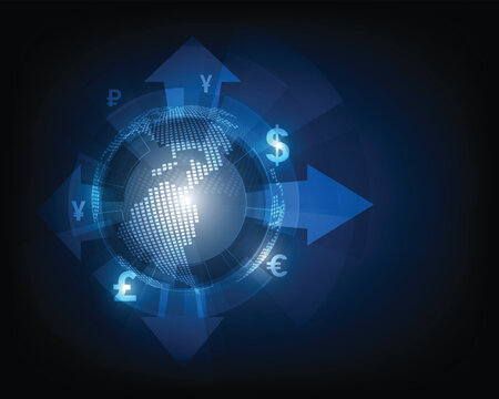 Currency exchange  business  stocks  international