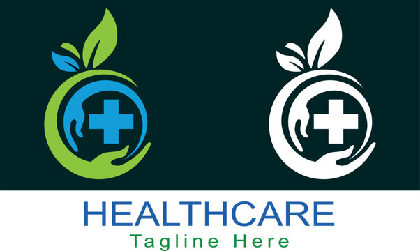 HealthCare, Medical, Hospital, Natural Care, Organic Pharmacy, Spa Care Logo 206