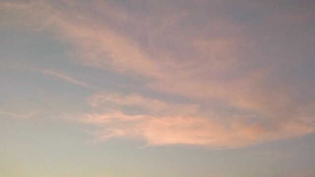 Beautiful clouds in the sky,Java, Indonesia 