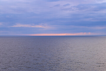 Midnight sun , Arctic Circle, June, summer © Paul