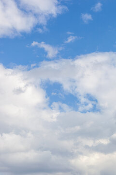 Beautiful cloud in blue sky