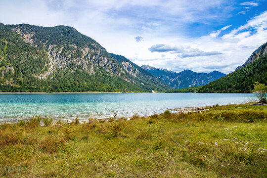 Blick auf den Plansee bei Reutte, &Ouml;stereich