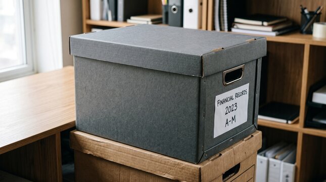 Filing box
