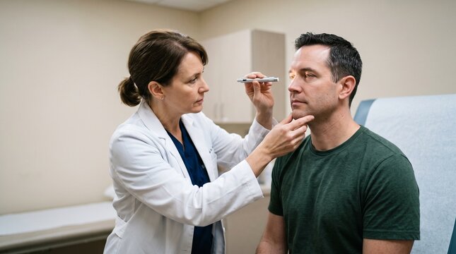 Pupillary Light Reflex Neurological Examination
