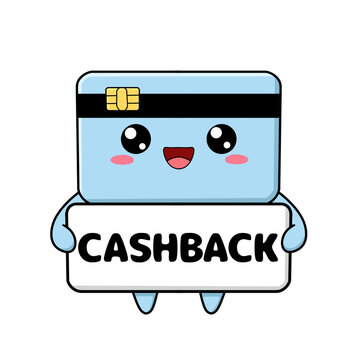 Cute Credit Card Cashback Character