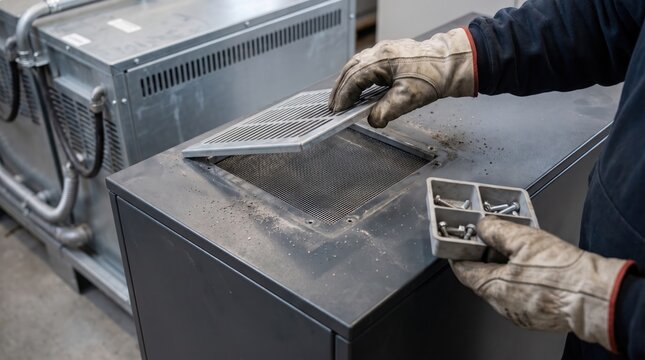 Routine Safety Maintenance of Battery Storage with Inspection of Ventilation Opening