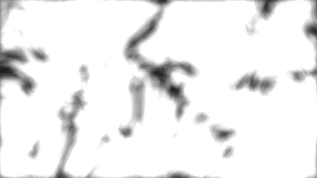 Abstract ink bleed on wet paper background creating soft dark organic patterns in motion.