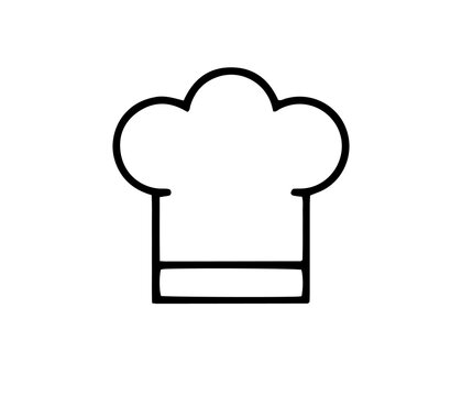 chef hat icon vector illustration