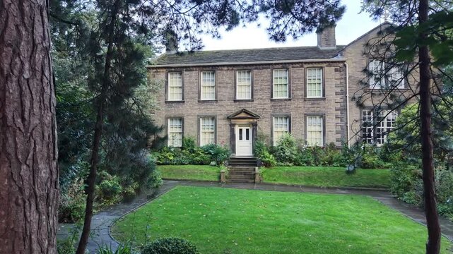 the historic Bronte Parsonage, Haworth West Yorkshire
