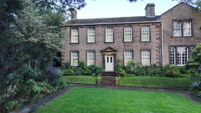 the historic Bronte Parsonage, Haworth West Yorkshire