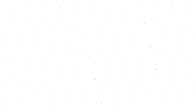 Halftone Dot Pattern Moving Diagonally with Screen Print Texture and Moire Glitch Interference for Video Overlay Background