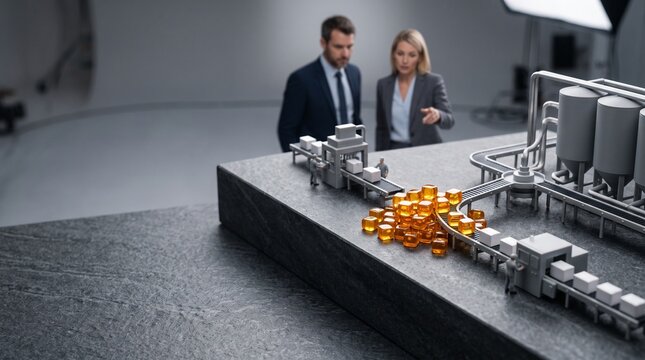 Transparent markers reveal factory bottlenecks in model
