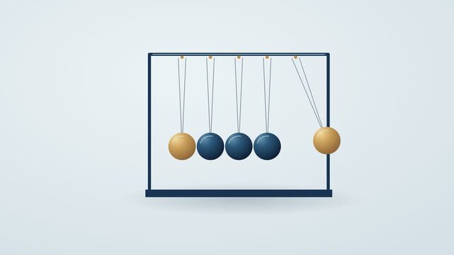 Swinging Metal Spheres in Harmonic Motion