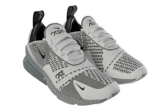 Nike Air 270 Men's Shoes isolated on white