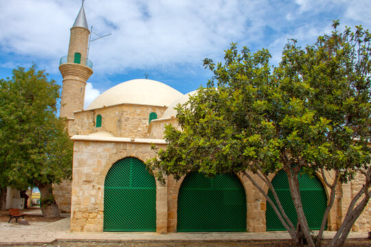 Historic Hala Sultan Tekke near Larnaka city in Cyrpus