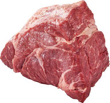 Boneless Beef Blade Roast Isolated On Transparent Background