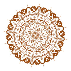 Ornamental Geometric luxury mandala pattern design © fikri