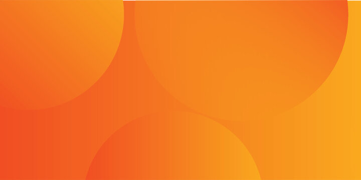 Modern Orange Gradient Background with Dynamic Circle Shapes
