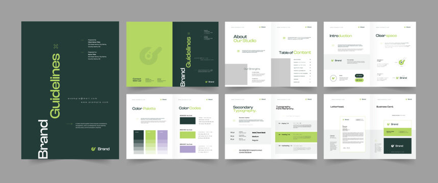 Brand guidelines template