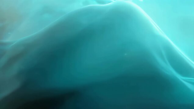 Clean 4K cyan gradient motion graphic softly shifting through delicate aqua tones providing a minimalistic serene background asset for corporate slide decks modern web layouts digital branding