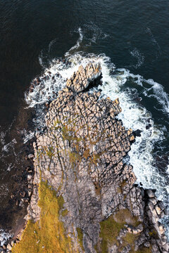 Rock Texture Ocean Waves