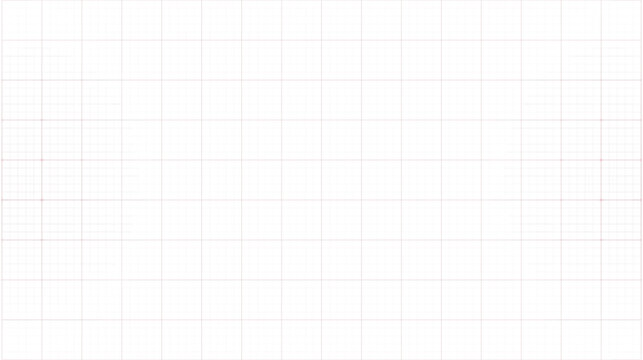 Technical engineering graph paper background with thin red grid lines