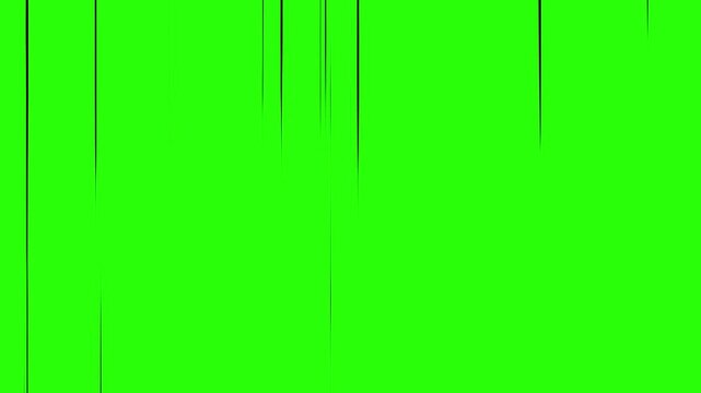 Dynamic Motion Vertical Speed Lines FX for Digital Art