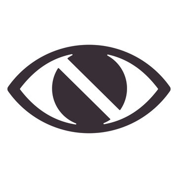 Visual impairment awareness icon