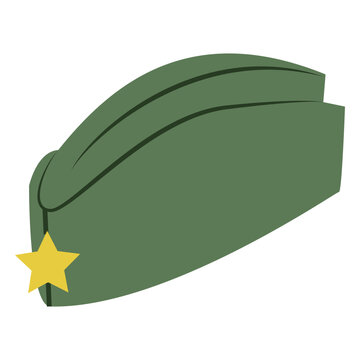 Military side cap
